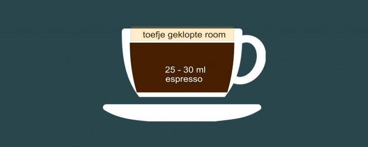 Espresso con panna : un espresso à la crème fouettée