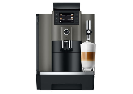 JURA W8 : café et boissons lactées dans un petit bureau