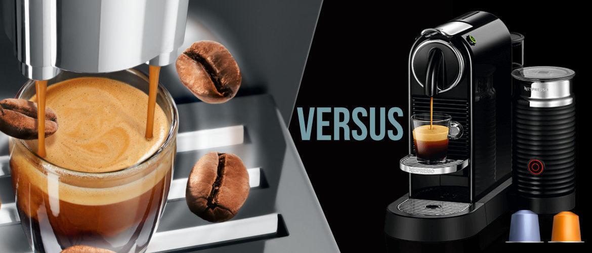 Nespresso ou café en grains dans une machine automatique : lequel est meilleur et moins cher ?