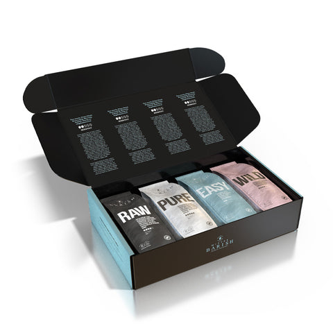 Expérience Box - Café en grains Mister Barish - 4 x 750 g