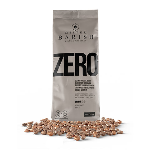 Mister Barish ZERO premium koffiebonen