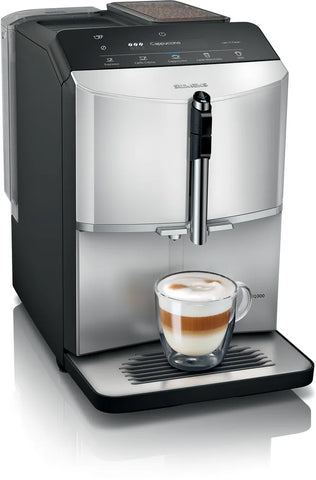 Siemens EQ.300 TF303E01 Licht Zilver koffiemachine