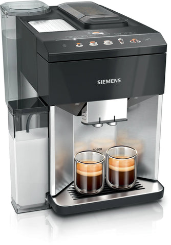 Siemens EQ.500 Integral - Inox piano black - TQ517R03 avec 49 € de café offert