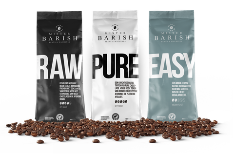 koffiebonen proefpakket Mister Barish