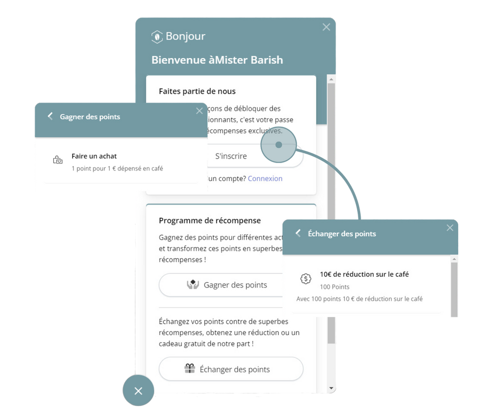 Étape 2 : Commandez votre café